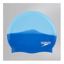 Speedo MULTI COLOUR SILICONE CAP B958 neon blue/japan blue