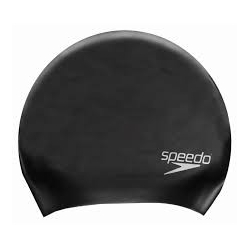 Speedo LONG HAIR CAP 0001 black
