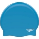 Speedo PLAIN MOULDED SILICONE CAP D437 blue/chrome