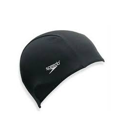 Speedo POLYESTER CAP JUNIOR 0001 black